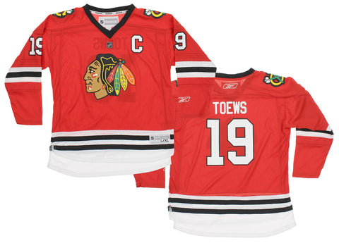 Reebok NHL Youth Chicago Blackhawks Jonathan Toews #19 Replica Jersey
