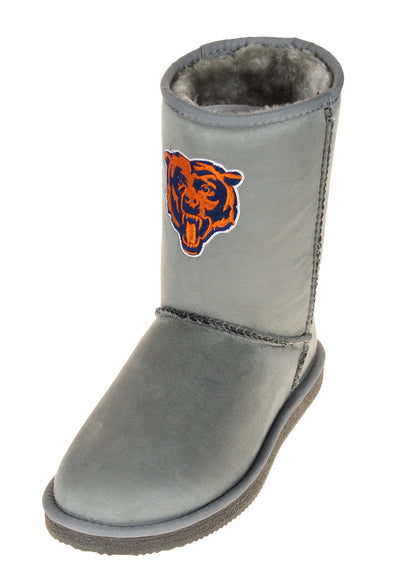 Cuce Shoes Chicago Bears NFL Football Women's The Devotee Boot - Gray