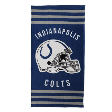 Northwest NFL Indianapolis Colts "Stripes" Beach Towel, 30" x 60"