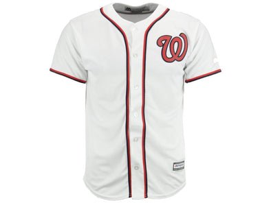 Outerstuff MLB Youth Washington Nationals White Home Cool Base Jersey