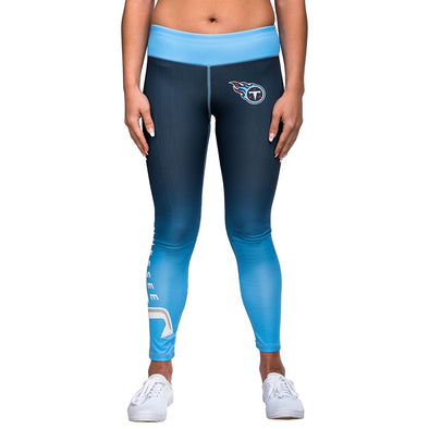 Forever Collectibles NFL Tennessee Titans Football Team Gradient 2.0 Wordmark Legging