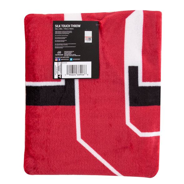 Northwest NCAA Oklahoma Sooners Singular Silk Touch Throw Blanket, 45" x 60"