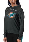 Certo By Northwest NFL Women's Miami Dolphins Session Hooded Sweatshirt