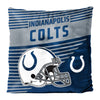Northwest NFL Indianapolis Colts Velvet Stripes Throw Pillow, 16"x16"