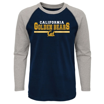 Outerstuff NCAA Youth Central Michigan Chippewas Varsity Block Raglan Tee