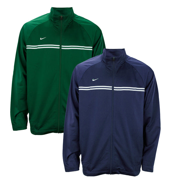 Nike Men's Rio Full Zip Up Athletic Team Stripe Track Jacket, 2 Colors