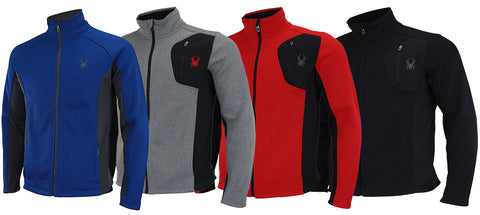 Spyder Men's Raider Full Zip Sweater, Color Options