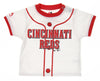 Outerstuff MLB Infants Cincinnati Reds Player Tee & Bottom Set, White