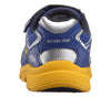 Stride Rite Little Kids Racer Light-up Bolt Running Shoe, Navy/Yellow