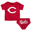 Outerstuff MLB Infants Cincinnati Reds Mini Uniform Tee Set