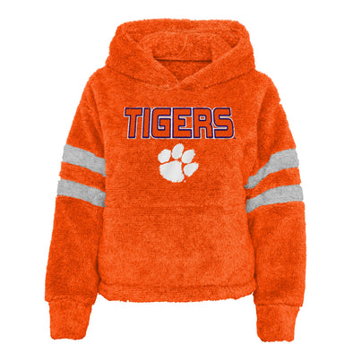 Outerstuff NCAA Youth Girls Clemson Tigers Huddle Up Sherpa Hoodie