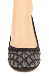 Yosi Samra Women's Samara Quilted Denim, Black