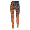 Zubaz NFL Women's Zubaz Chicago Bears Logo Leggings