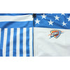 Zipway NBA Men's Oklahoma City Thunder Flag Short Sleeve Hoodie