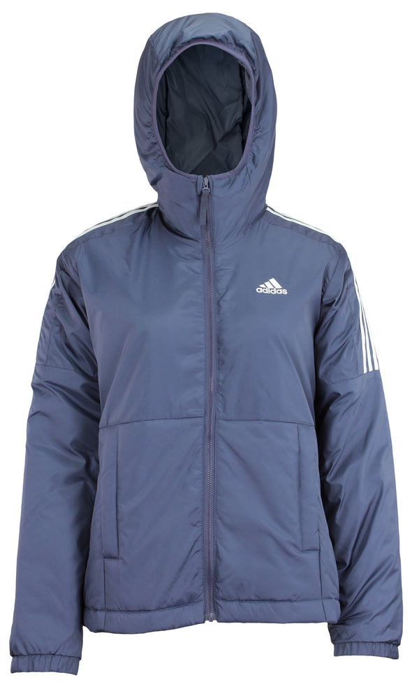 Adidas Women's Essential Hooded Midweight Full Zip Jacket, Color Options