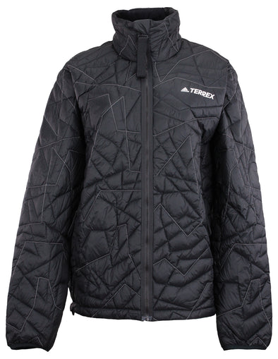 Adidas Men's Terrex Full Zip Lightweight Reflective Insulated Jacket, Black