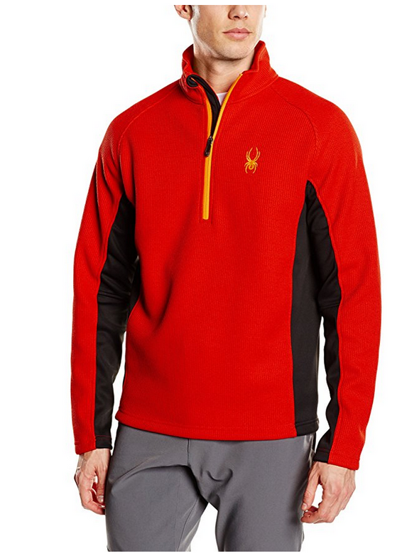 Spyder Mens Outbound Half Zip Sweater, Color Options