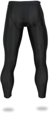 Zubaz NFL Men's Arizona Cardinals Active Compression Black Leggings