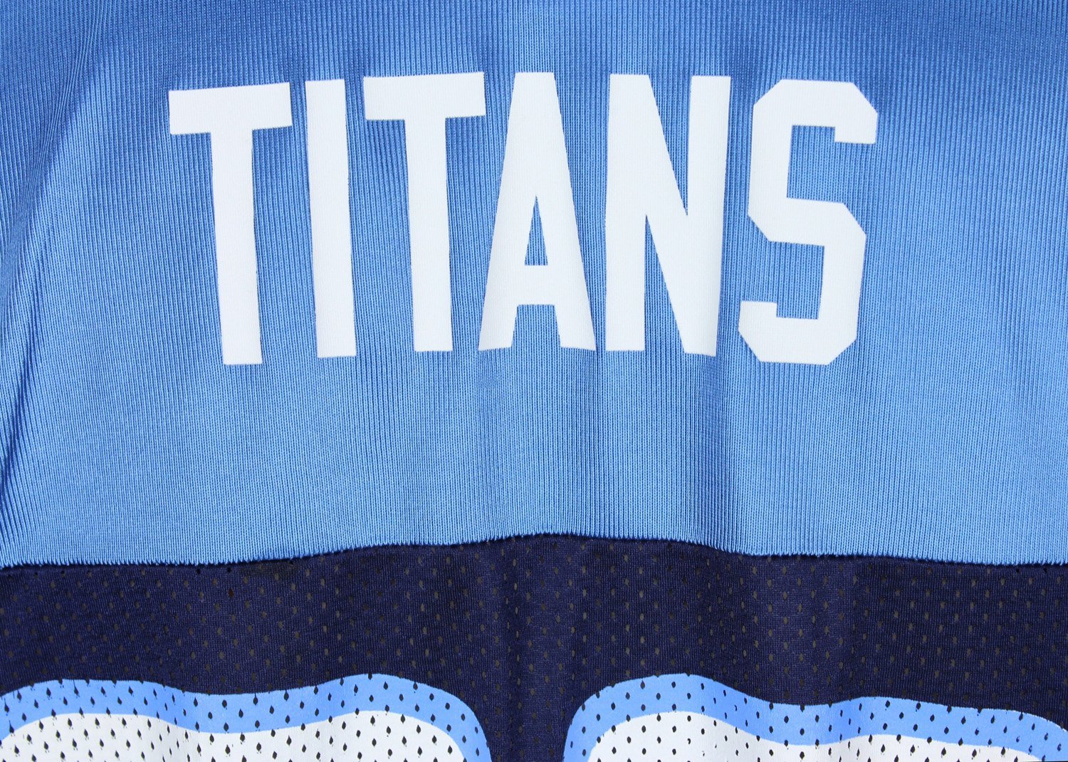 Reebok Tennessee Titans Navy Blue Graphic T-Shirt Men's Size M