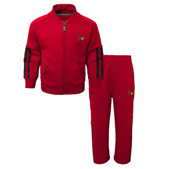 Outerstuff NCAA Infants Louisville Cardinals Triumph Perfect Jacket & Pants Set