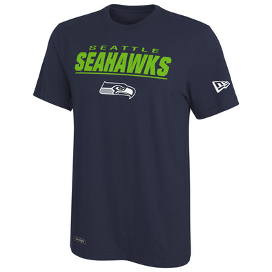 New Era NFL Men's Seattle Seahawks Stated Short Sleeve Performance T-Shirt