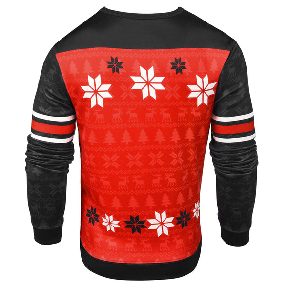 Forever Collectibles NBA Men's Chicago Bulls Printed Ugly Sweater