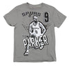 NBA Youth San Antonio Spurs Tony Parker #9 Graphic Tee, Grey