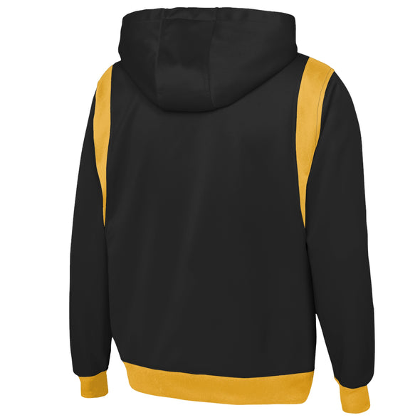 Outerstuff NFL Men's Pittsburgh Steelers Drop Back Performance Fleece Hoodie