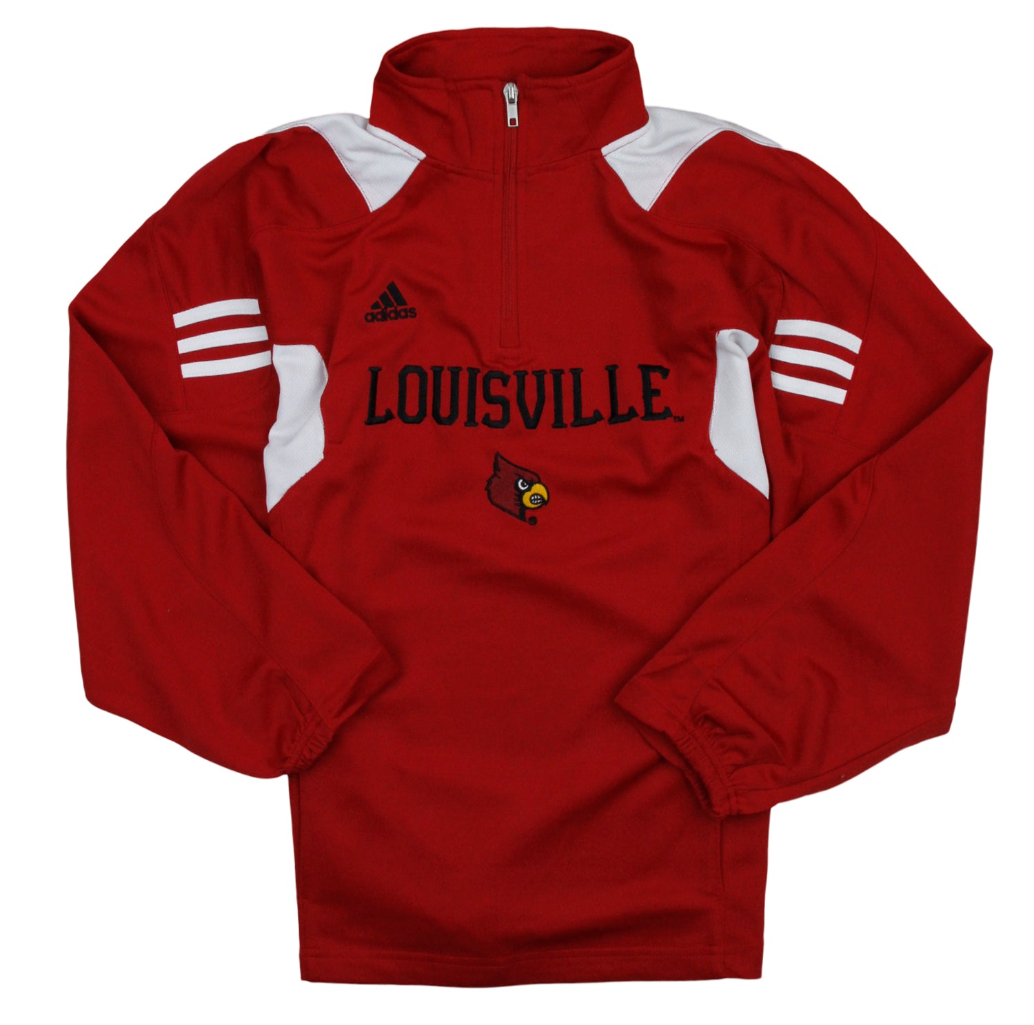 Adidas NCAA Youth Boys Louisville Cardinals 1/4 Zip Scorch Pullover Tr –  Fanletic
