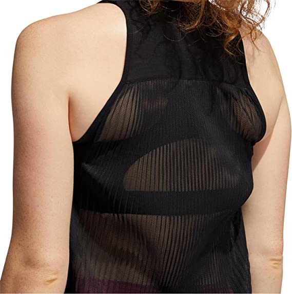 Adidas Women's Dance Tank Top, Black/Carbon