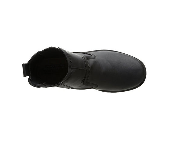 Skechers Men's Segment-Dorton Chukka Boot, Black Leather