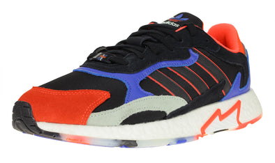 Adidas Men's Tresc Run Casual Sneakers, Core Black/Solar Red/Hi Res Blue