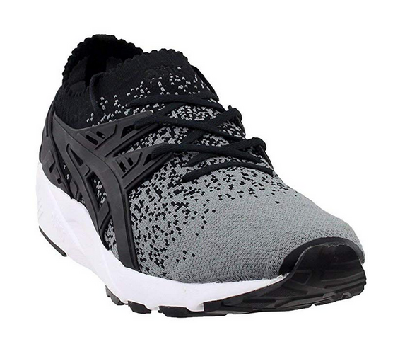 ASICS Tiger Men s Gel Kayano Trainer Knit Sneaker Black Grey Fanletic