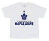 Reebok NHL Youth Toronto Mapleleafs"Clean Cut" Short Sleeve Graphic Tee