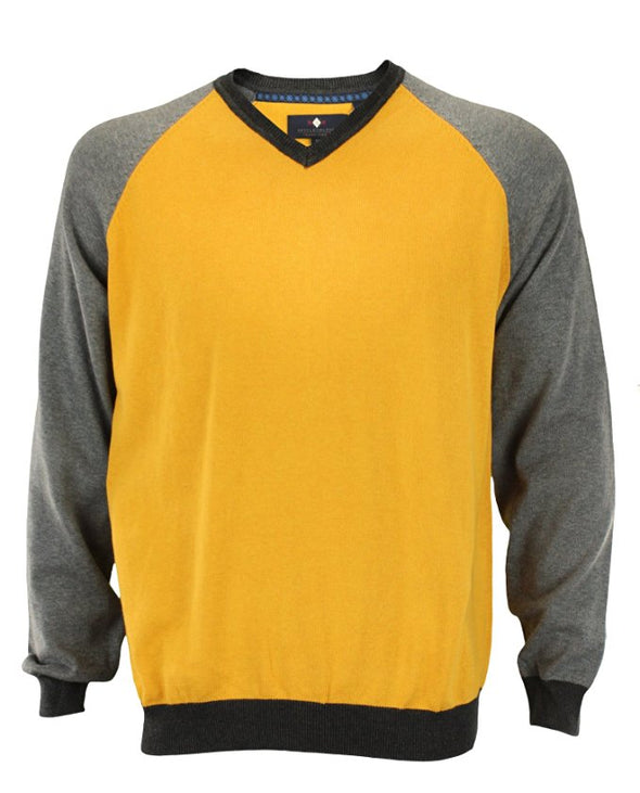 Argyle Culture Men's Color Block Sweater, Color Options