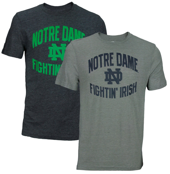NCAA College Men's Notre Dame Fighting Irish Tri-Blend Tee T-Shirt
