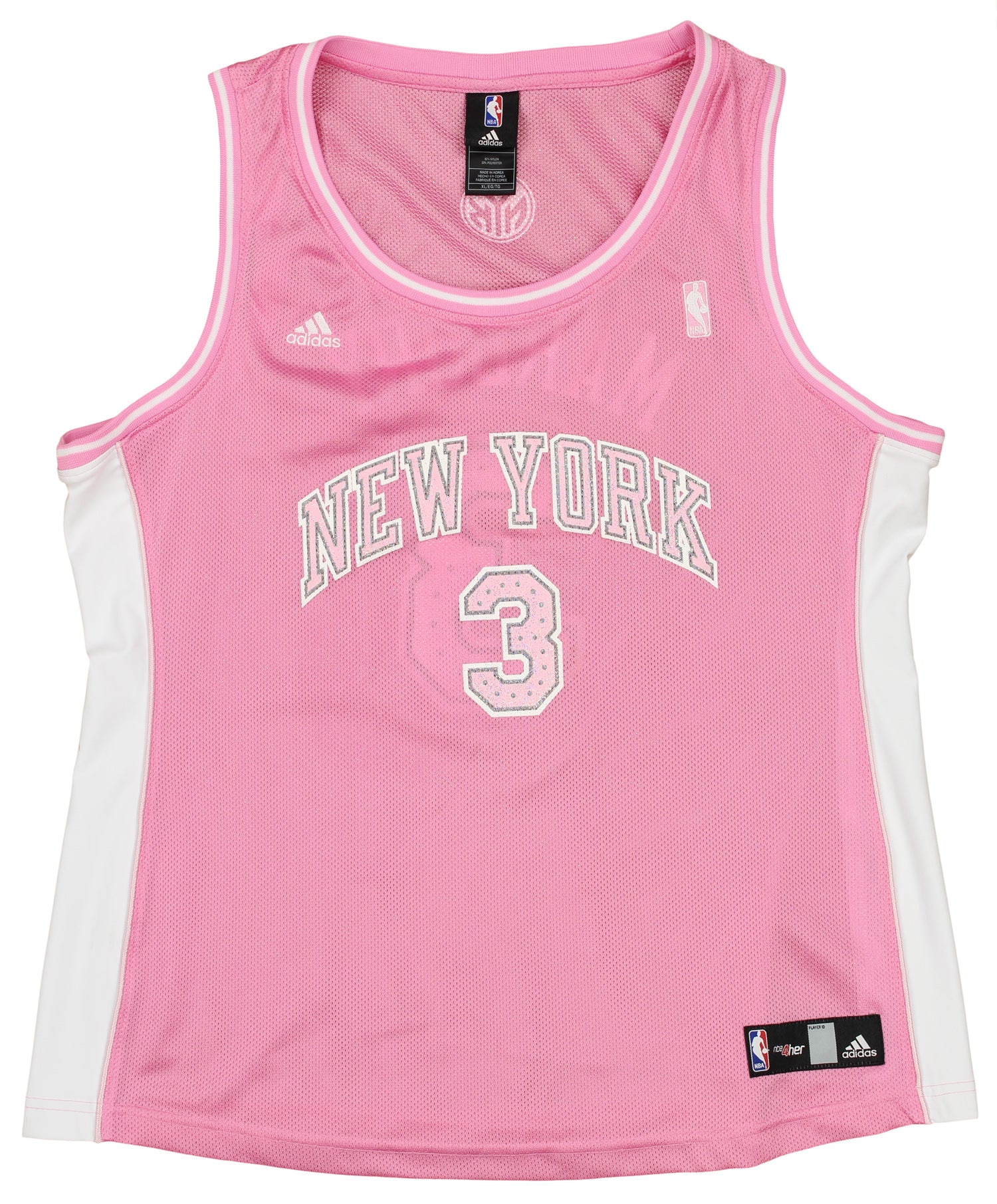 Adidas New York Knicks Stephon Marbury #3 NBA Women's Fashion Jersey, –  Fanletic