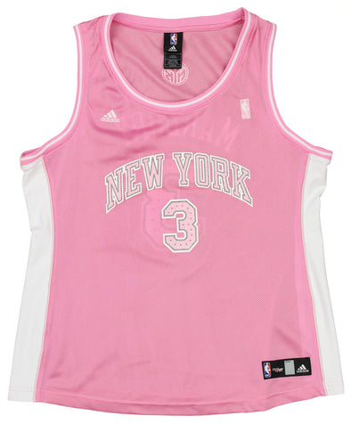 Adidas New York Knicks Stephon Marbury #3 NBA Women's Fashion Jersey, Pink