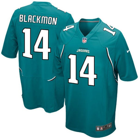 Nike NFL Youth Jacksonville Jaguars JUSTIN BLACKMON # 14 Game Jersey - Teal