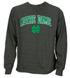 NCAA Men's Notre Dame Fighting Irish Logo Pullover Fleece Crew Sweatshirt