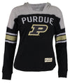OuterStuff NCAA Youth Girls Purdue Boilermakers Monument Slouchy Hooded Shirt