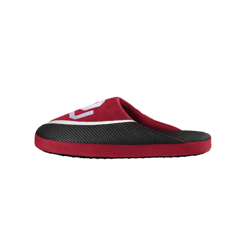 FOCO NCAA Men's Oklahoma Sooners 2022 Big Logo Color Edge Slippers