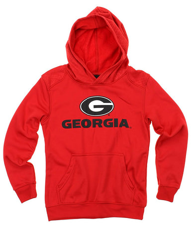 NCAA Youth Georgia Bulldogs Performance Hoodie, Red