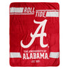 Northwest NCAA Alabama Crimson Tide Legion Raschel Throw, 50" x 60"