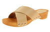 BCBGeneration Women's Soho Slide Wooden Clog Strappy Sandals, Several Colors