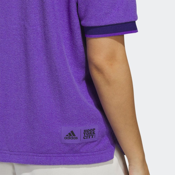 Adidas Women's Hoop York City Shooting Shirt, Purple Rush