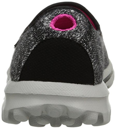 Skechers Women's Go Walk Apres Slip On Walking Shoes - Black