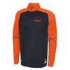 Outerstuff NFL Men's Chicago Bears O-Line Performance 1/4 Zip Fleece Top