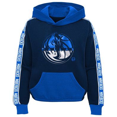 Outerstuff NBA Dallas Mavericks Girls Youth Taking Charge Pullover Hoodie