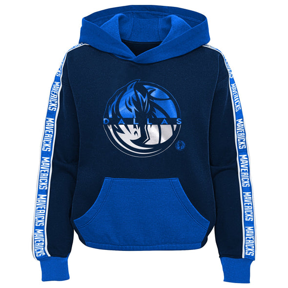 Outerstuff NBA Dallas Mavericks Girls Youth Taking Charge Pullover Hoodie